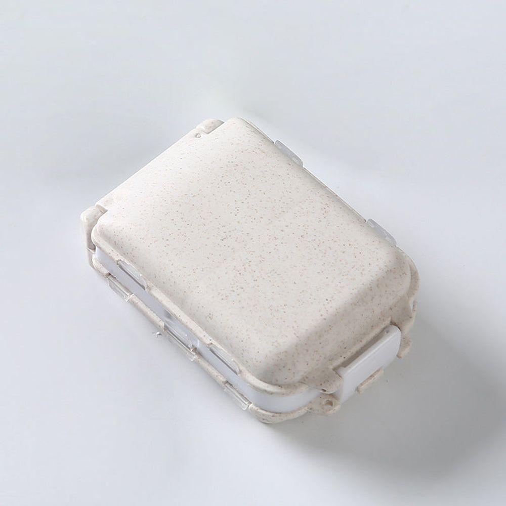 Organizador Portátil De Medicamentos Dobrável Com 8 Compartimentos - Praticidade E Segurança! - 1