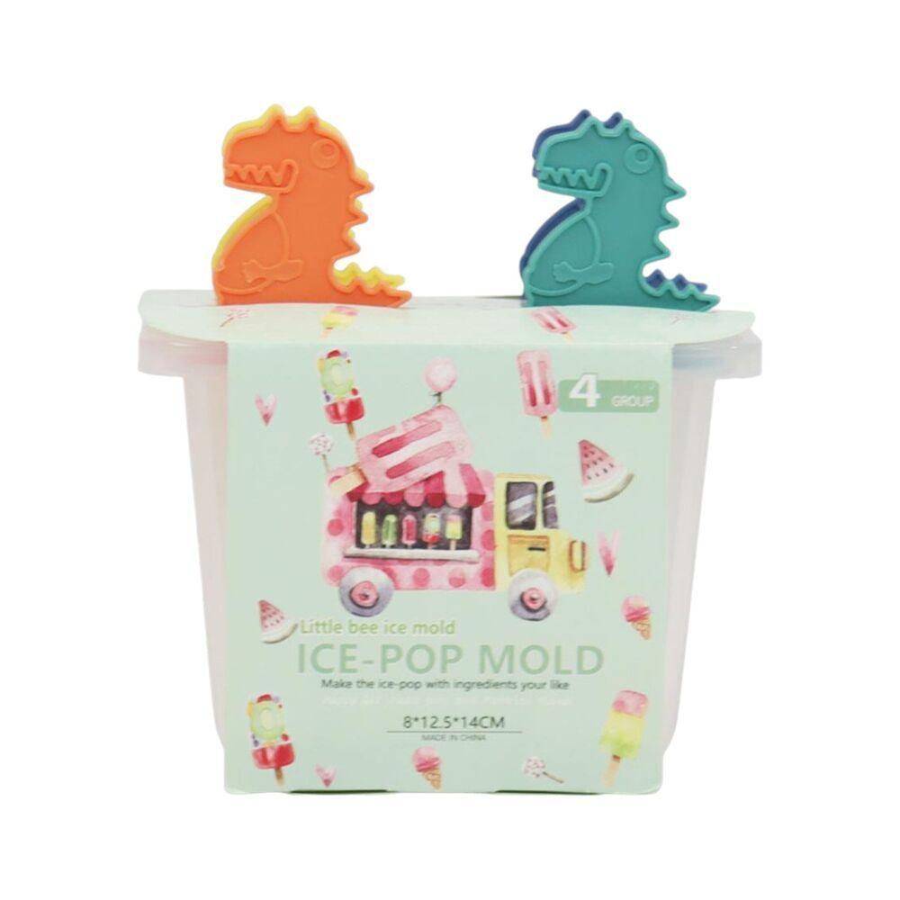 Picolés Divertidos Em Formato De Dinossauro - Diversão Garante Em Cada Mordida! - 3