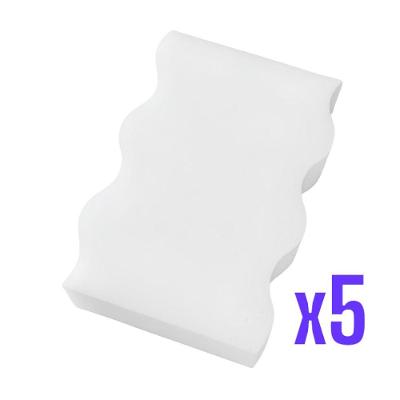 Pacote Limpeza Prática: 5 Esponjas De Melamina Para Superfícies E Vidros Impecáveis