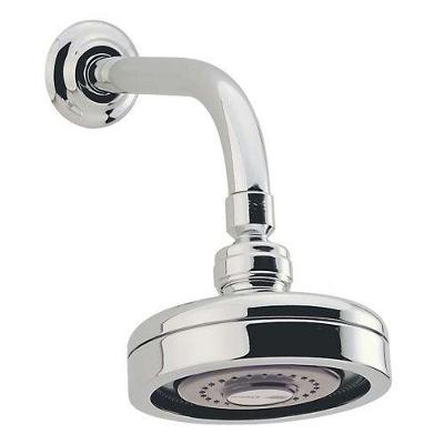 Chuveiro Aquaplus Parede Cromado 124mm Com Tubo - Deca