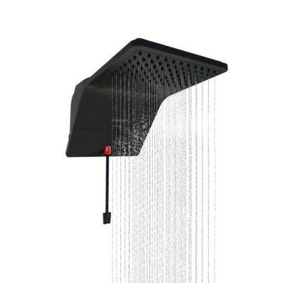 Chuveiro Ducha Eletrônica Ducali Preta 5500W Grande Espalhador Jato Obediente Zagonel 110V