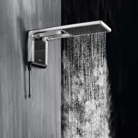 Chuveiro Ducha Acqua Storm 5500 Watts Branca-cromada - Lorenzetti 110V - 2