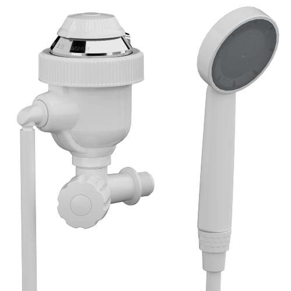 Chuveiro Ducha Salão Barbearia 4400W Economia Energia Regulagem Temperatura Sintex 220V - 1