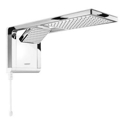Chuveiro Ducha Acqua Duo Branca-cromada 5500W Lorenzetti Chuveiro Ducha Em Um Produto 110V