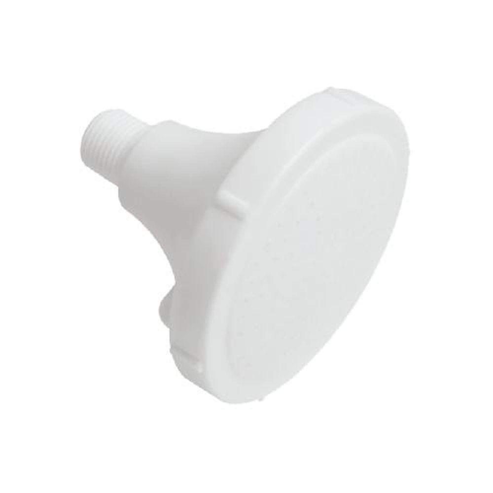 Chuveiro Sem Braço 1-2'' Branco Pvc - Amanco Circunferência 9,5cm - 1