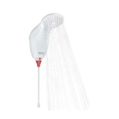 Chuveiro Ducha Eletrônica Sublime Branca 5500W Zagonel Alta Vazão Temperatura Progressiva 110V