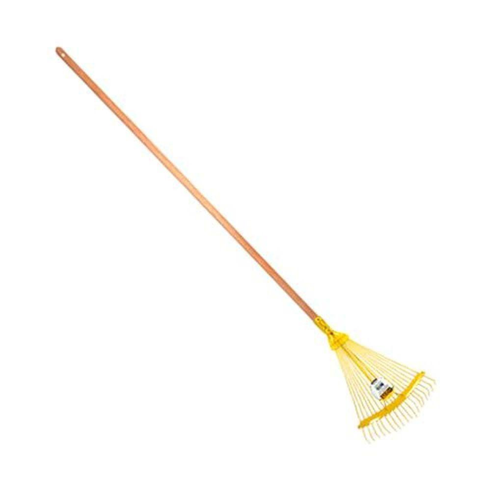 Vassoura Aço Arame 18 Dentes Com Cabo Para Jardim - Dtools 21626 - 3