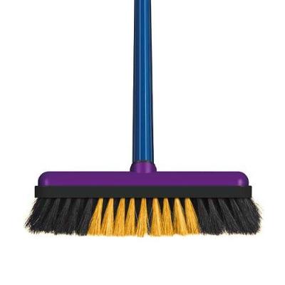 Vassoura Extra Macia Para Pisos Delicados - Cerdas Extra Macias - Com Cabo