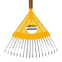 Vassoura Para Grama Com Palheta Em Aço 380mm - Dtools - 1