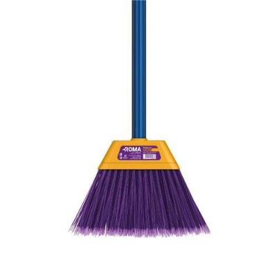 Vassoura Piaçava Uso Interno Multiuso 27x19x5cm Com Cabo - Roma