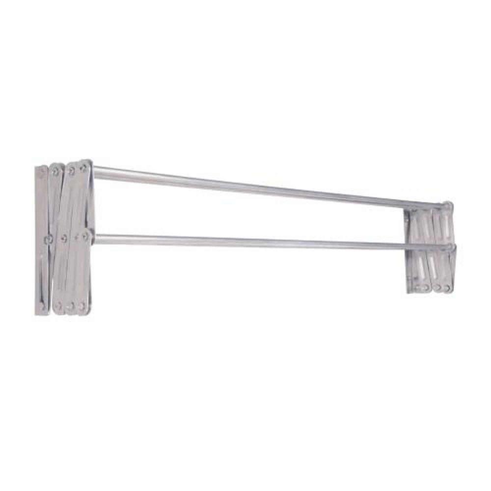 Varal Sanfonado De Alumínio 1 Metro Para Roupas - Mor - 2