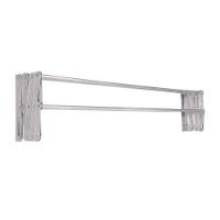 Varal Sanfonado De Alumínio 1 Metro Para Roupas - Mor - 2