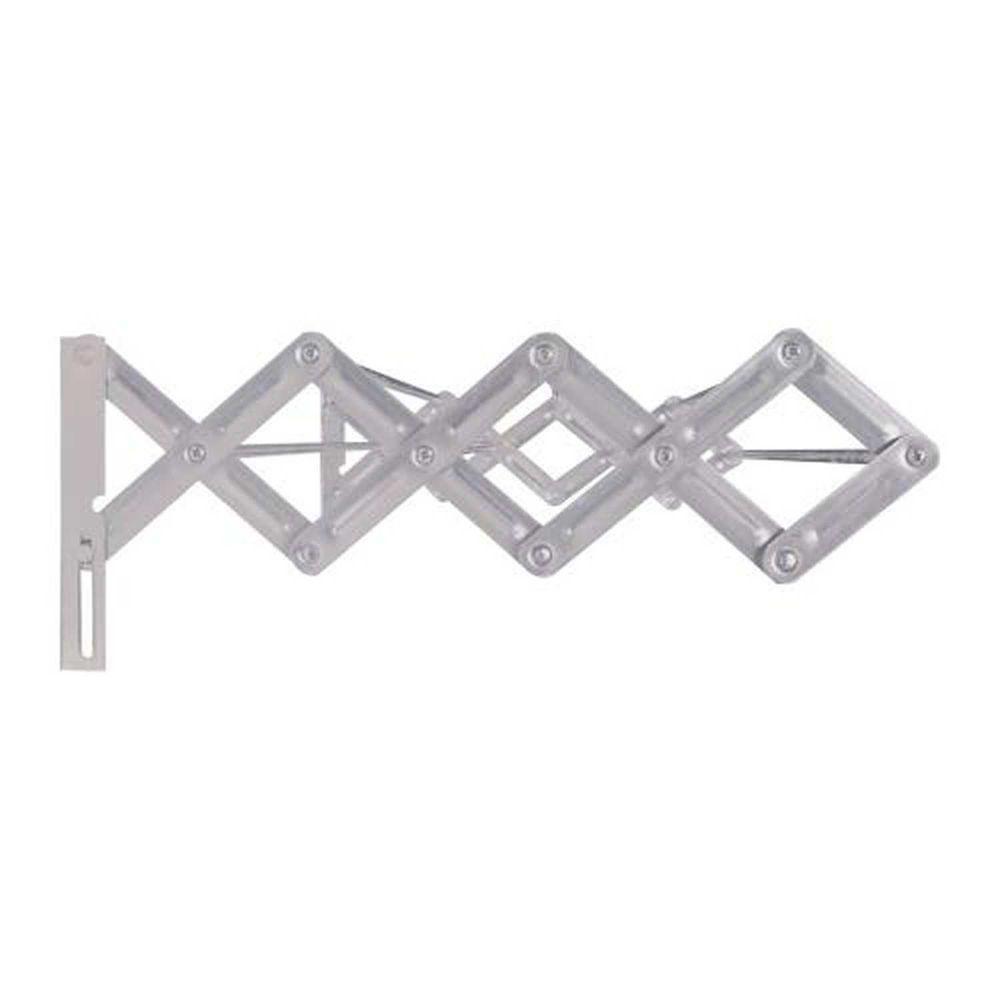 Varal Sanfonado De Alumínio 80cm Para Roupas - Mor - 3