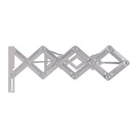 Varal Sanfonado De Alumínio 80cm Para Roupas - Mor - 3