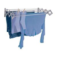 Varal Sanfonado De Alumínio 80cm Para Roupas - Mor - 4