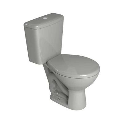 Vaso Izy Para Caixa Acoplada Cinza Real - Deca 200x375x645mm