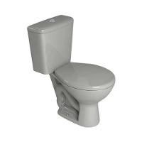 Vaso Izy Para Caixa Acoplada Cinza Real - Deca 200x375x645mm - 1