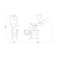 Triturador Elétrico Te40tc Tramontina Com Motor Traseiro 3 Hp Bivolt E Saída Lateral Tramontina - 2