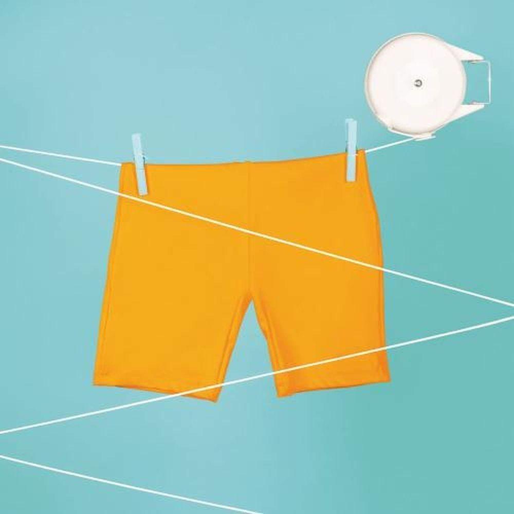 Varal Retrátil 12 Metros De Corda Em Abs - Estrutura Móvel Para Parede - 4