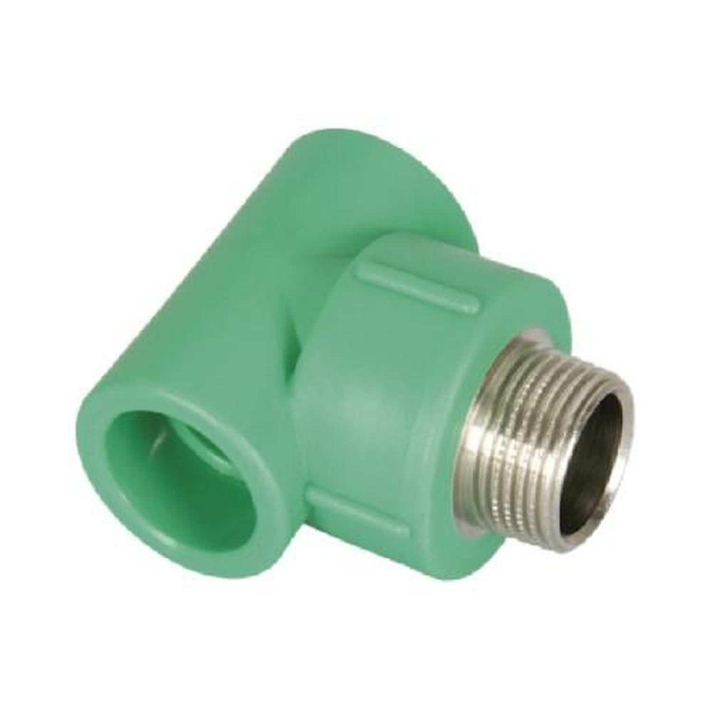 Tee Ppr 25mm X 1-2'' Para água Quente E Fria - Amanco - 1