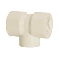 Tee Redução Pvc 3-4'' X 1-2'' - Rosca Externa - Amanco - 1