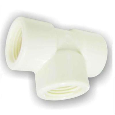 Tee Com Rosca 3-4'' Em Pvc Resistente A 750 Kpa - Plastubos