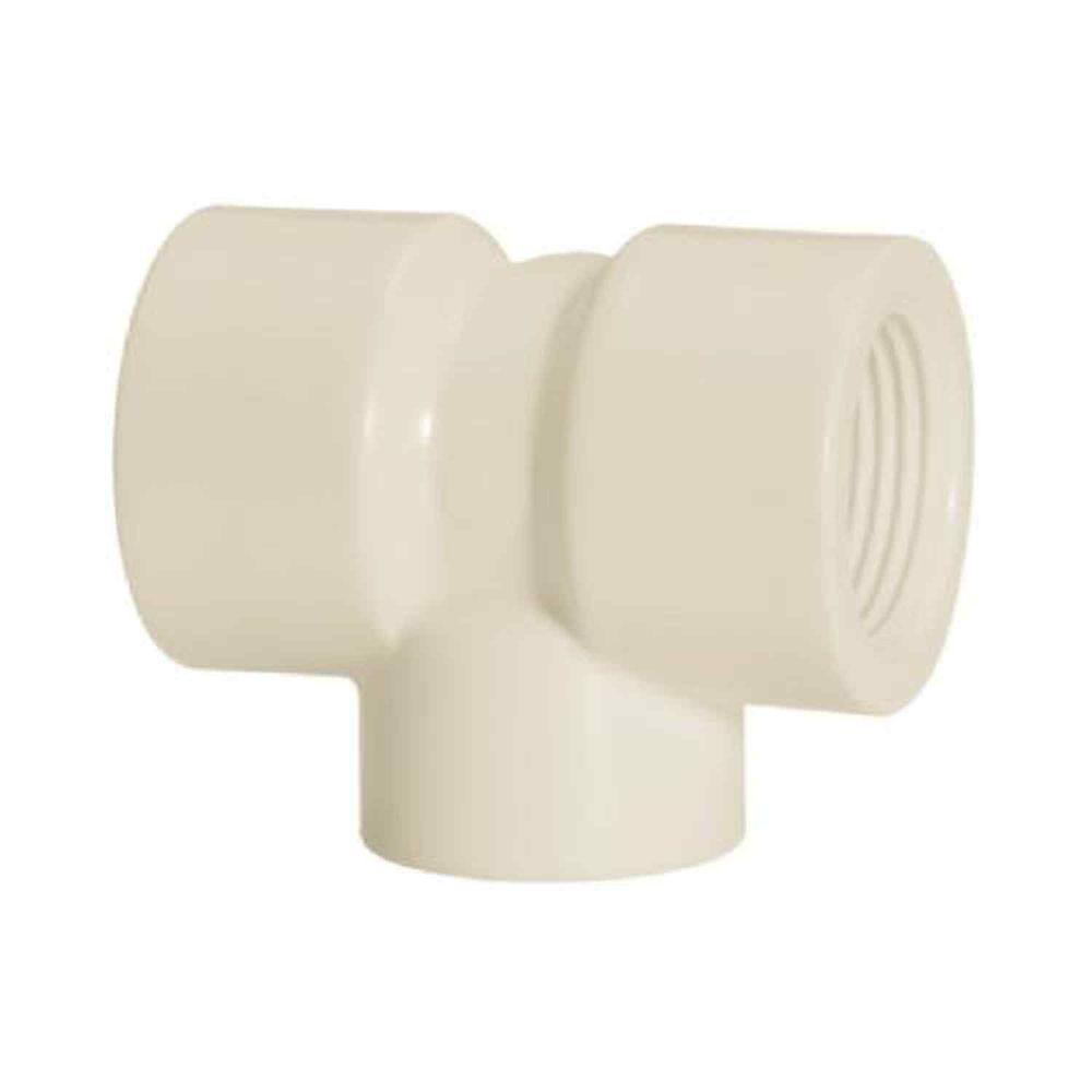 Tee Com Rosca Redução 1.1-2'' X 3-4'' Pvc 6,3 Pn 750 Kpa - Amanco - 1