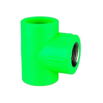 Tee Ppr 32mm X 1-2'' Para água Quente E Fria - Amanco