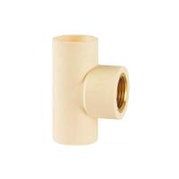 Tee De Transição Cpvc 22mm X 1-2'' Para água Quente-fria - Amanco - 1