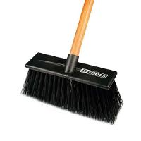 Vassourão Gari 28cm Fio Longo - Cabo Madeira 1,40m - Dtools - 1