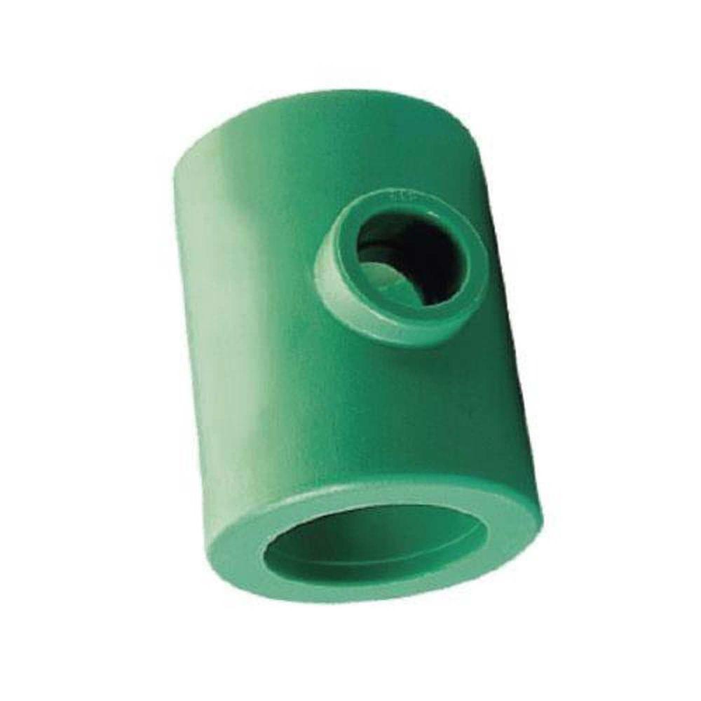 Ppr Tee Redução Central 50x32mm Para água Quente E Fria - Amanco - 1