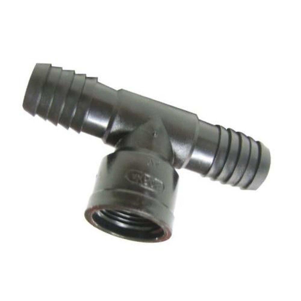 Tee Liso Com Rosca A 1-2'' (polietileno) - Amanco Para Jardinagem E Agricultura - 1