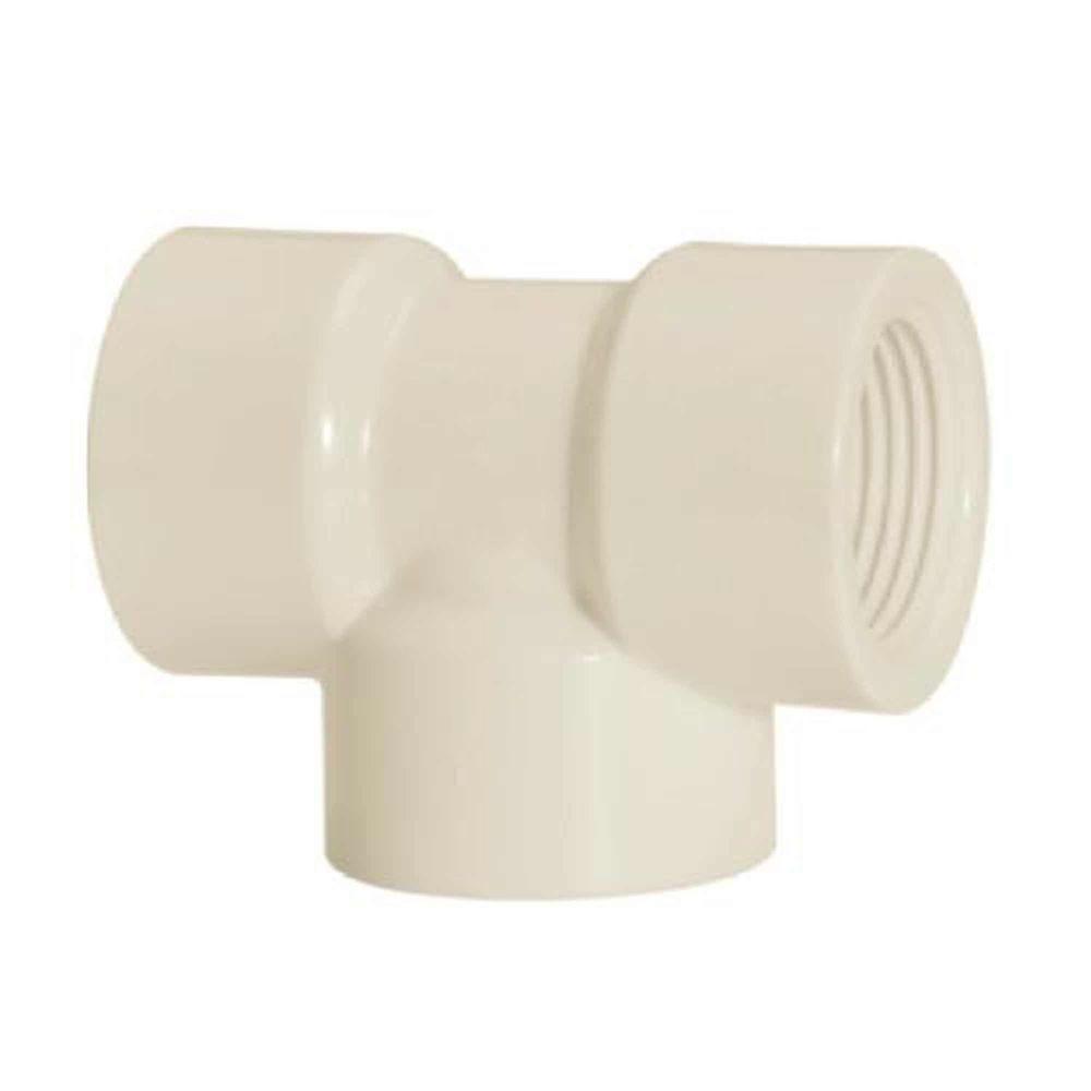 Tee Com Rosca 3-4'' Pvc 6,3 Pn 750 Kpa - Amanco - 1
