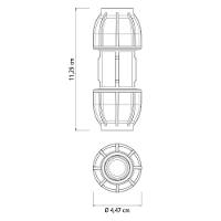 União De Compressão 20 Mm Tramontina Para Mangueiras De Pead Tramontina - 3