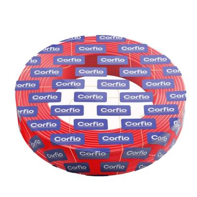 Rolo Com 100m De Cabo De Cobre 750v 4mm² Vermelho - Corfio