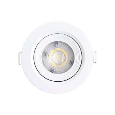 Spot Led Redondo 7 Watts 6500k Bivolt Durax - 11,3cm X 11,3cm - Iluminação Ambientes Internos
