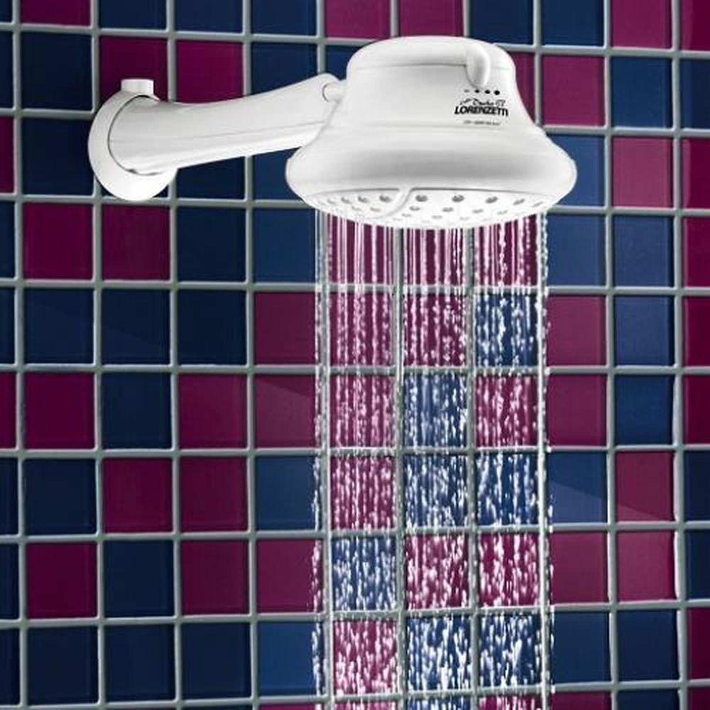 Chuveiro Ducha Bella 4T Ultra Branco 5500W - Ideal Para Todas As Estações - Lorenzetti 110V - 2
