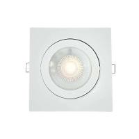Spot Led Quadrado 12 Watts 6500k Bivolt - Durax 13,3cm X 13,3cm - 1