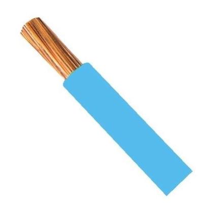 Fio Cabo Flexível 10mm Azul - 100 Metros - Recomendado Para Instalações Internas - Norma Abnt Nm 280