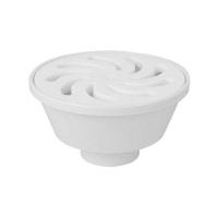 Ralo Sifonado Redondo 100x38x40mm Pvc Branco - Amanco - 1