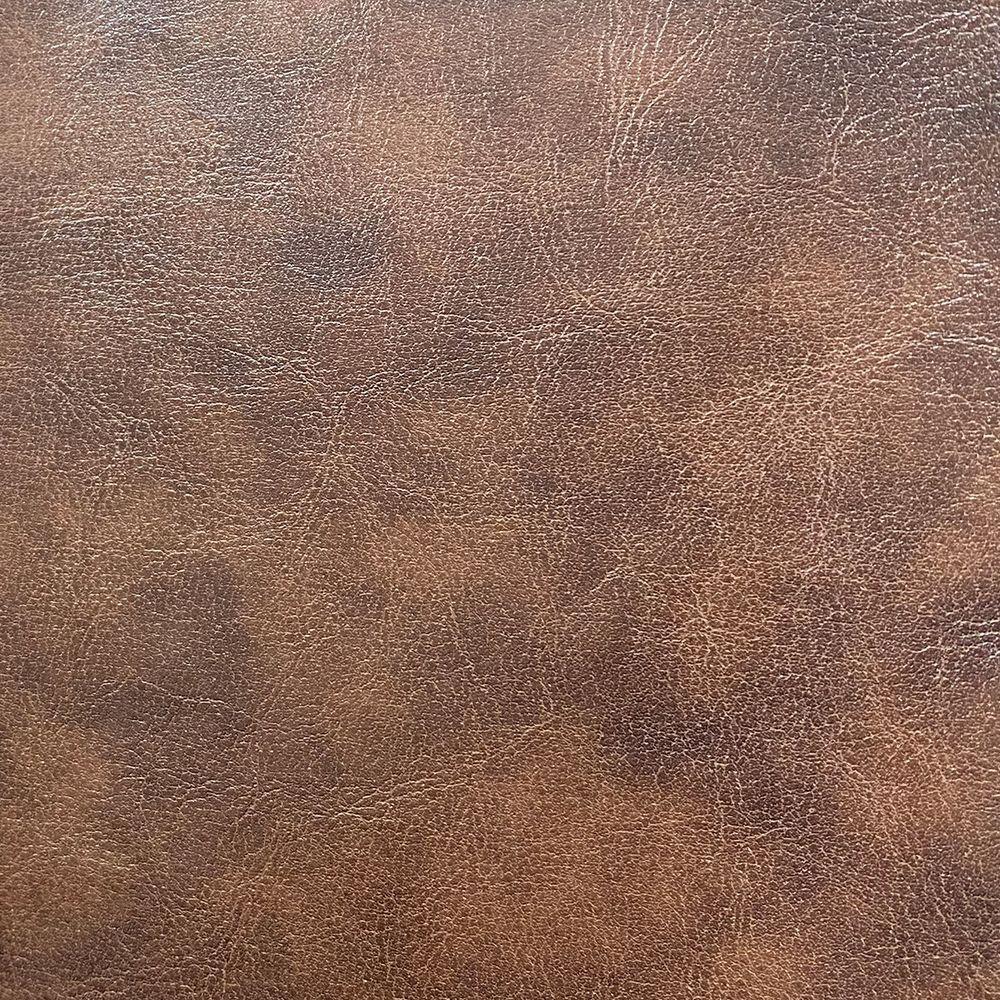 Kit 2 Banqueta Aura Alta Madeira Maciça E Courino Marrom Design Moderno Conforto Com Apoio Para Pés Mobília Decor - 10