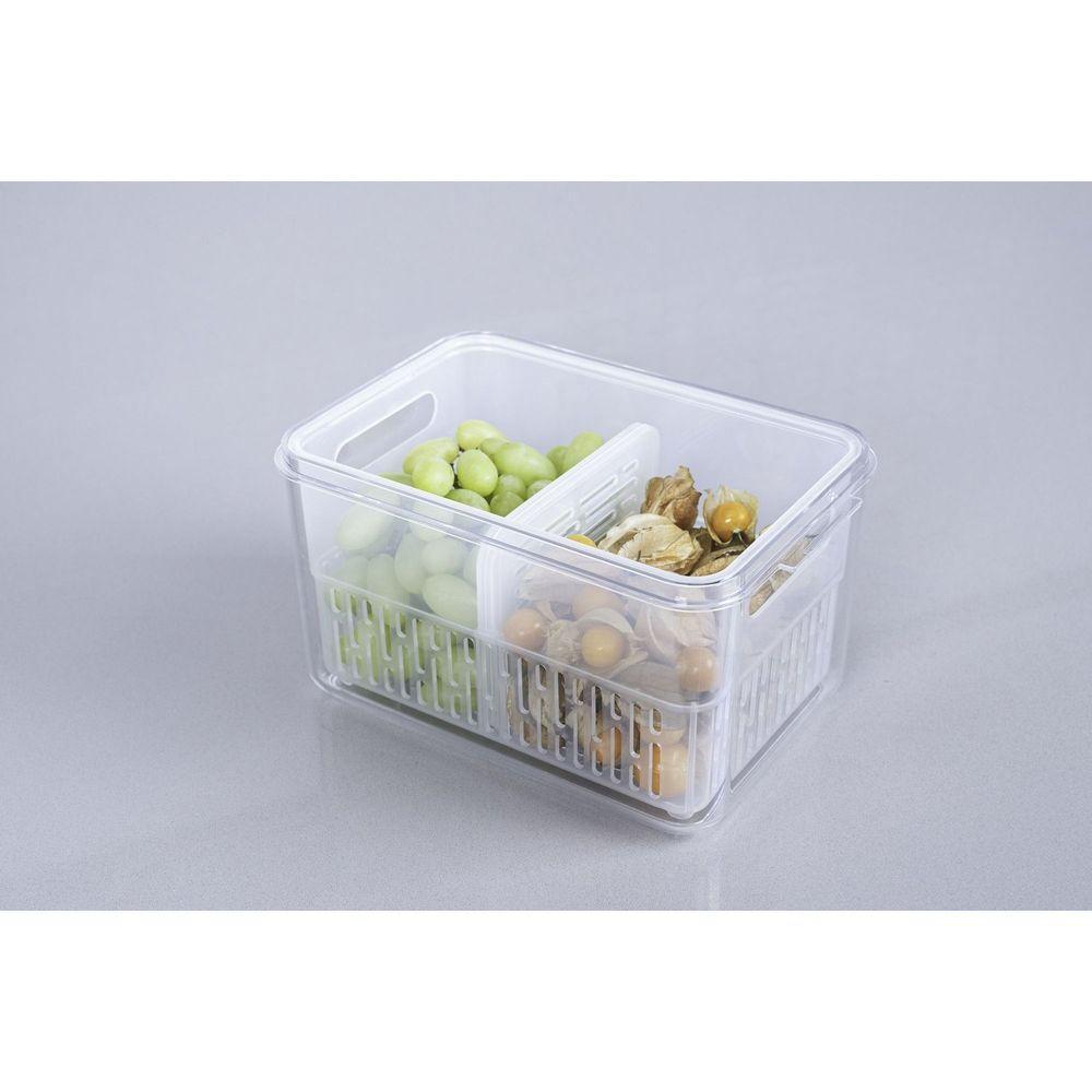 Pote Organizador De Geladeira Tramontina Organizzare Com Controle De Umidade 2,8 L Tramontina - 2