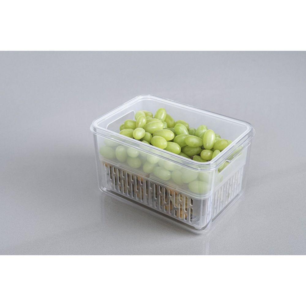 Pote Organizador De Geladeira Tramontina Organizzare Com Controle De Umidade 2,8 L Tramontina - 6