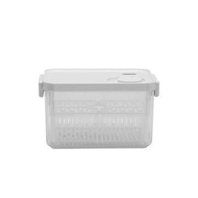 Pote Organizador De Geladeira Tramontina Organizzare Com Controle De Umidade 2,8 L Tramontina