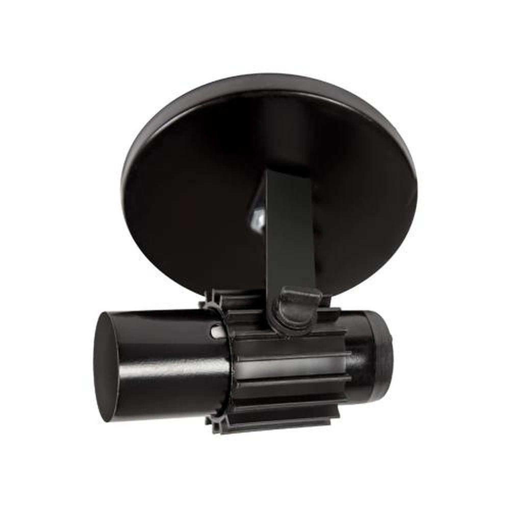 Spot Aletado 1 Lâmpada Preto Opl 12x12x10cm E27 40w - Suporte Para Lâmpada Altura 12cm - 1