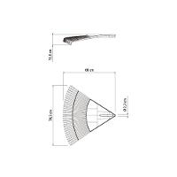 Vassoura Plástica Preta Tramontina Com 30 Dentes Sem Cabo Tramontina - 4