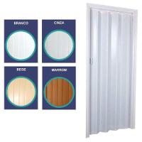 Porta Sanfonada Bege 80cm Vitesse - Divisória De Ambientes Com Design Perfeito - 2