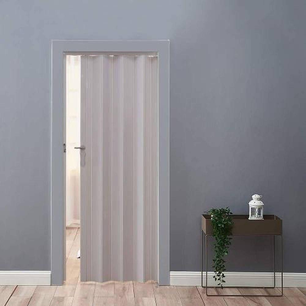 Porta Sanfonada Cinza 70cm Vitesse - Divisória De Ambientes Com Design Perfeito - 1