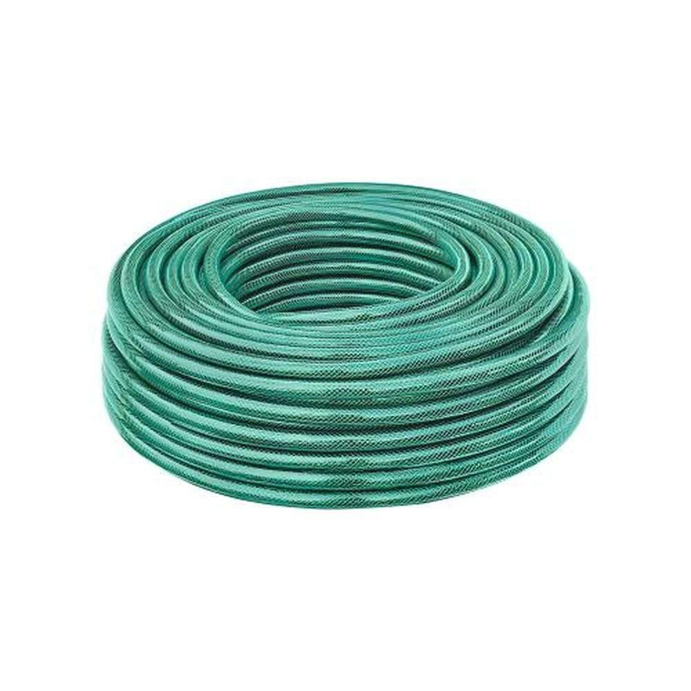 Mangueira Jardim Trançada 50m 1-2 Verde Acqua - Dtools - 1