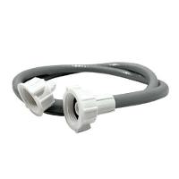 Mangueira Entrada Máquina 1,20 Metros Reforçada Cinza - Dtools - 1